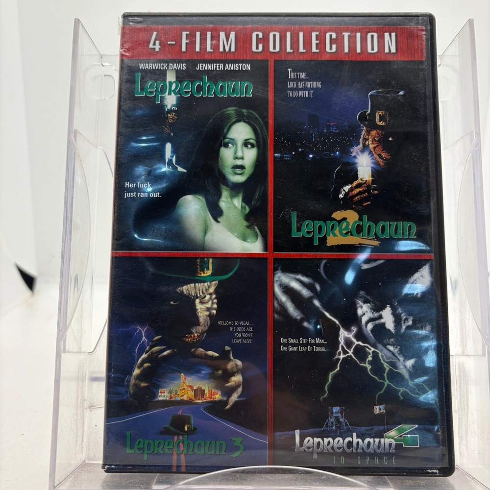 Leprechaun 4-Film Collection DVD Warwick Davis Jennifer Aniston Lionsgate Horror